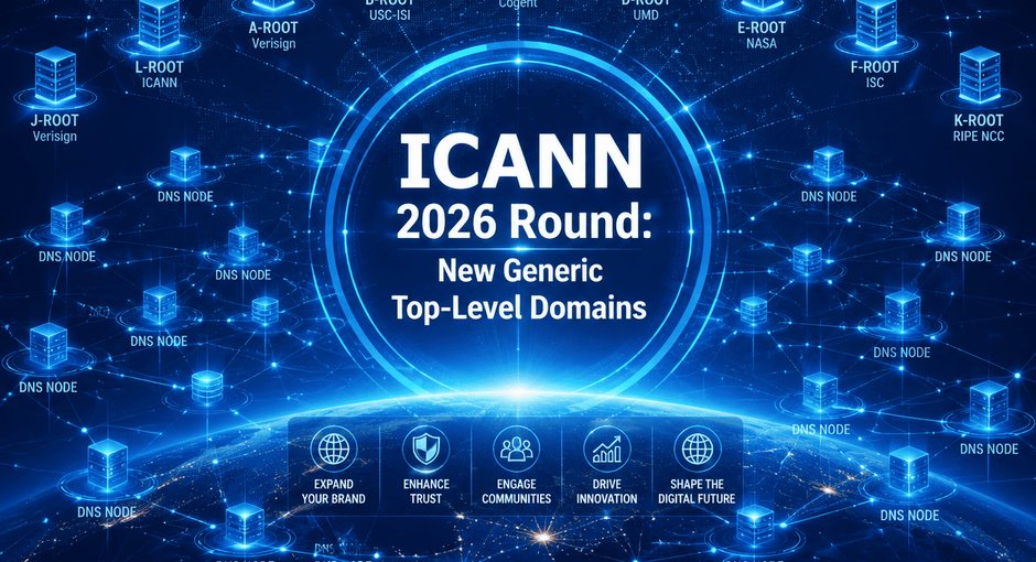 ICANN 2026新通用顶级域名gTLDs申请计划与企业战略布局